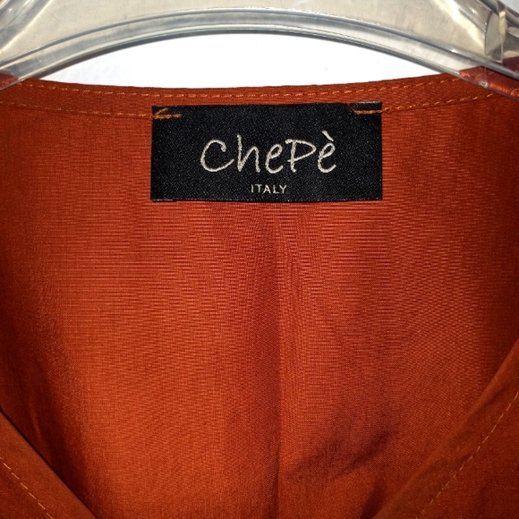 CHEPÈ Italy rustic utility dress - Picture 3 of 3